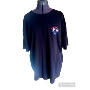 Quicksilver Waterman collection Hawaii black short sleeve tee shirt, XXL